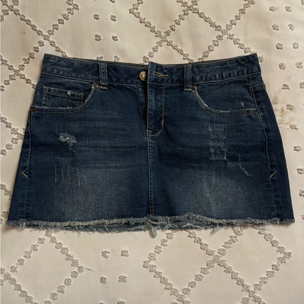 American Rag mini denim skirt size 7
